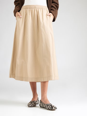 s.Oliver Skirt in Beige: front
