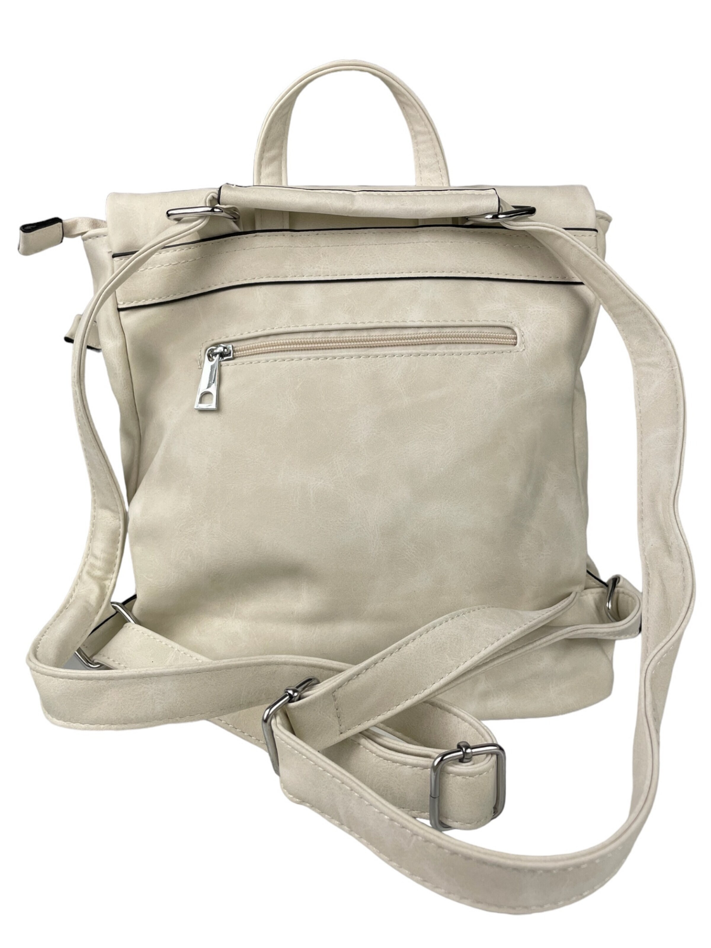 Kumixi Rugzak '2in1 Rucksacktasche' in Beige