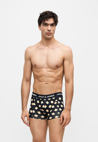 JACK & JONES Boxerky 'JACKEVIN FOOD' – černá