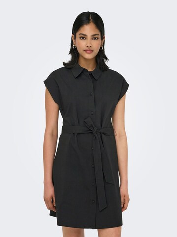 Abito camicia 'ONLLou' di ONLY in nero: frontale