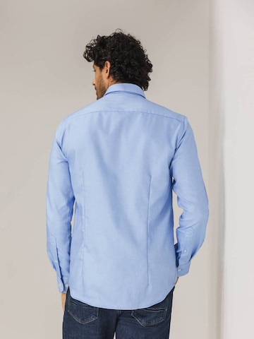 State of Art Regular fit Overhemd in Blauw