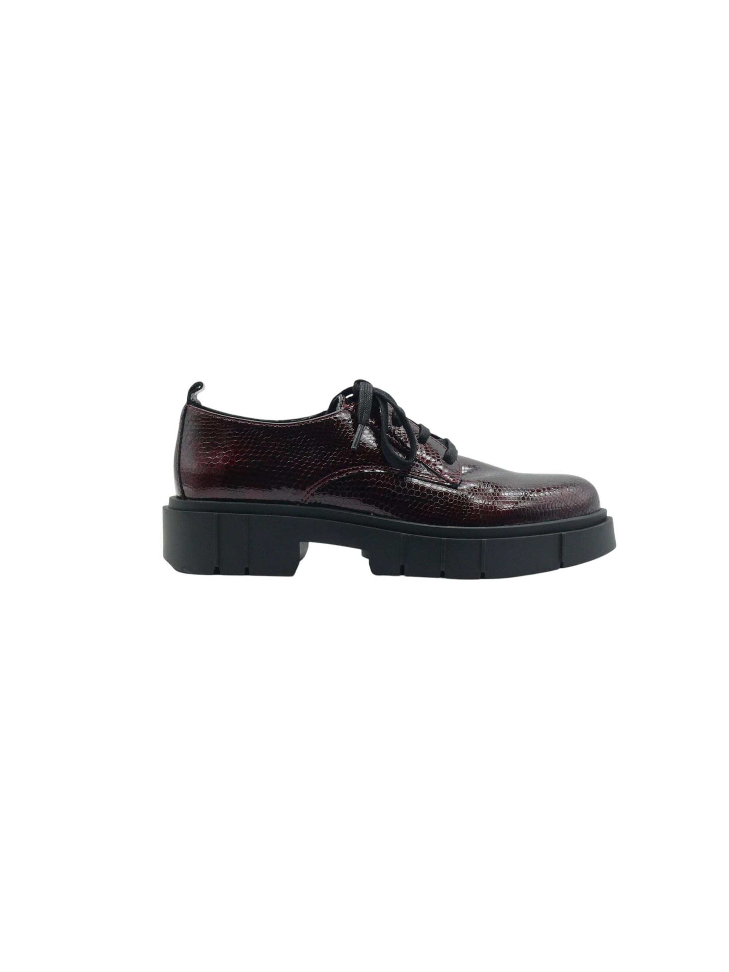 Emilie Karston Veterschoen 'Emilie Karston Adrya Derbies Femme' in Rood