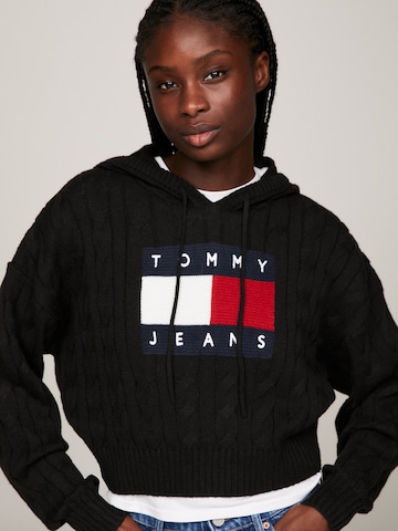 Tommy Jeans Svetr – černá