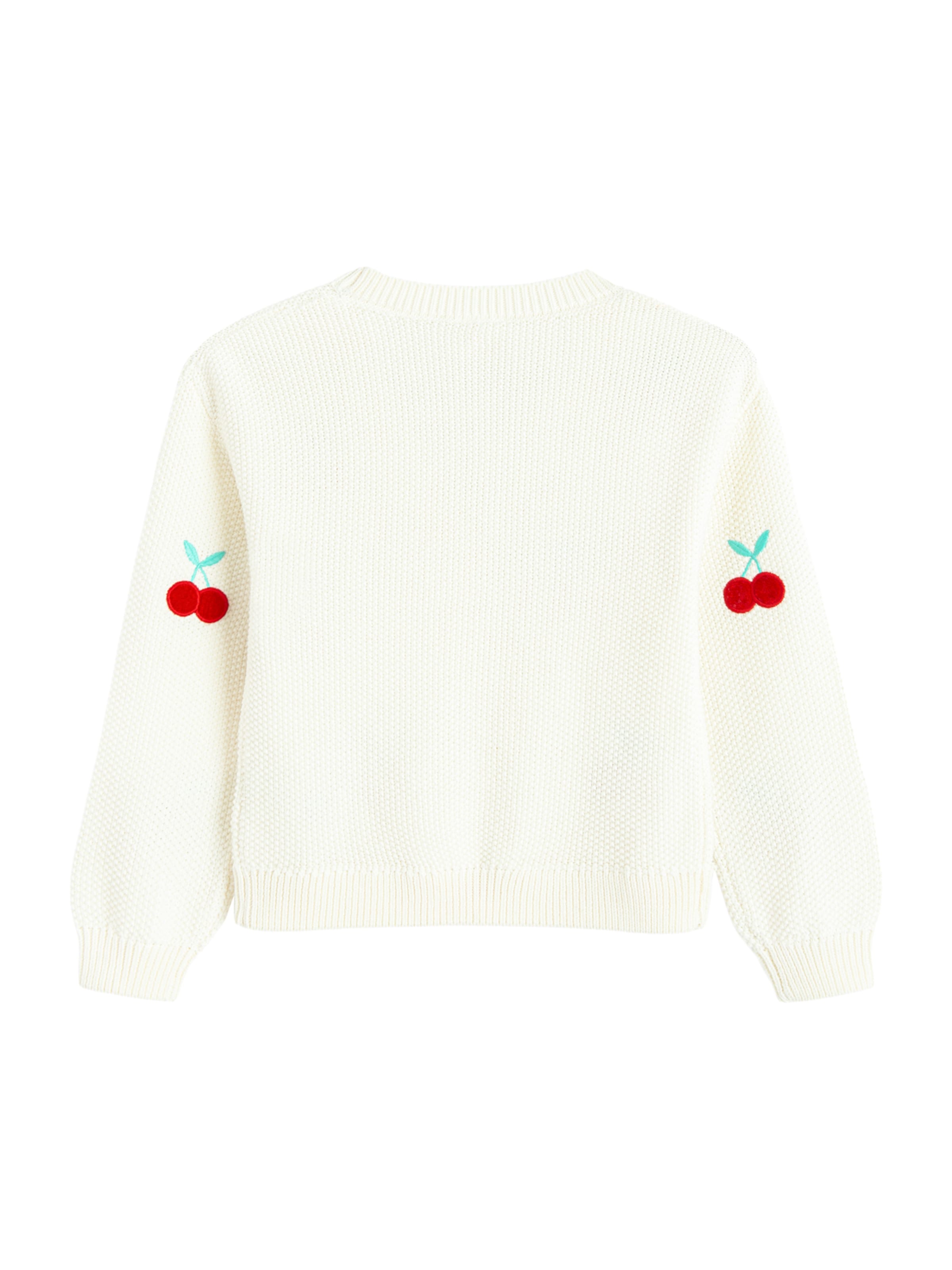 Cool Club Вязаная кофта в Белый