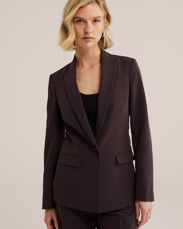WE Fashion Блейзер 'Marly' в Коричневый: спереди
