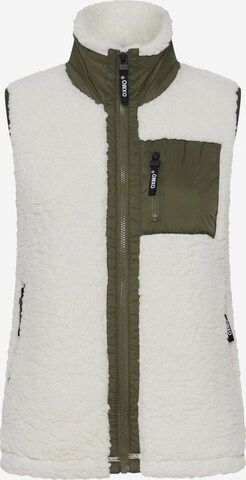 Oxmo Vest 'Elinor' in White: front