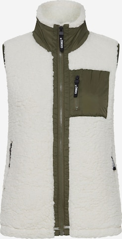 Oxmo Vest 'Oxelinor' in White: front