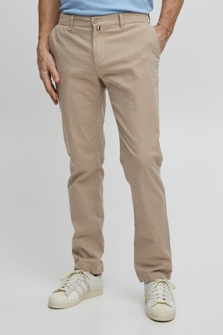 FQ1924 Regular Chino 'Snorre' in Groen: voorkant