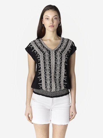 KOROSHIBluza - crna boja: prednji dio