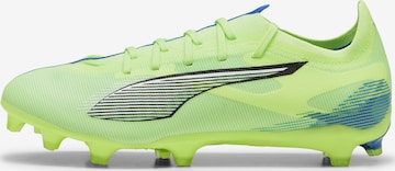 PUMA Soccer shoe 'Ultra 5 Match' in Green: front