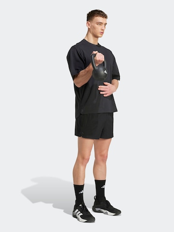 ADIDAS PERFORMANCE Regular Sportbroek 'POWER' in Zwart: voorkant