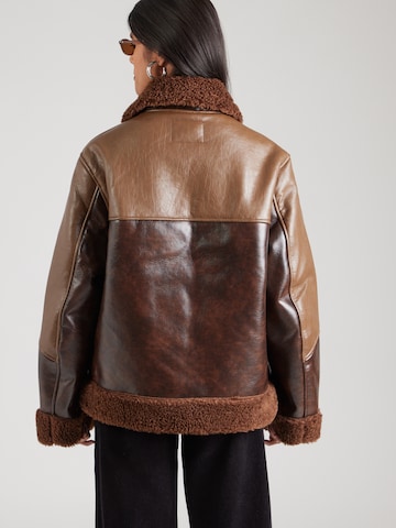 TOPSHOP - Casaco meia-estação 'JULIE' em castanho