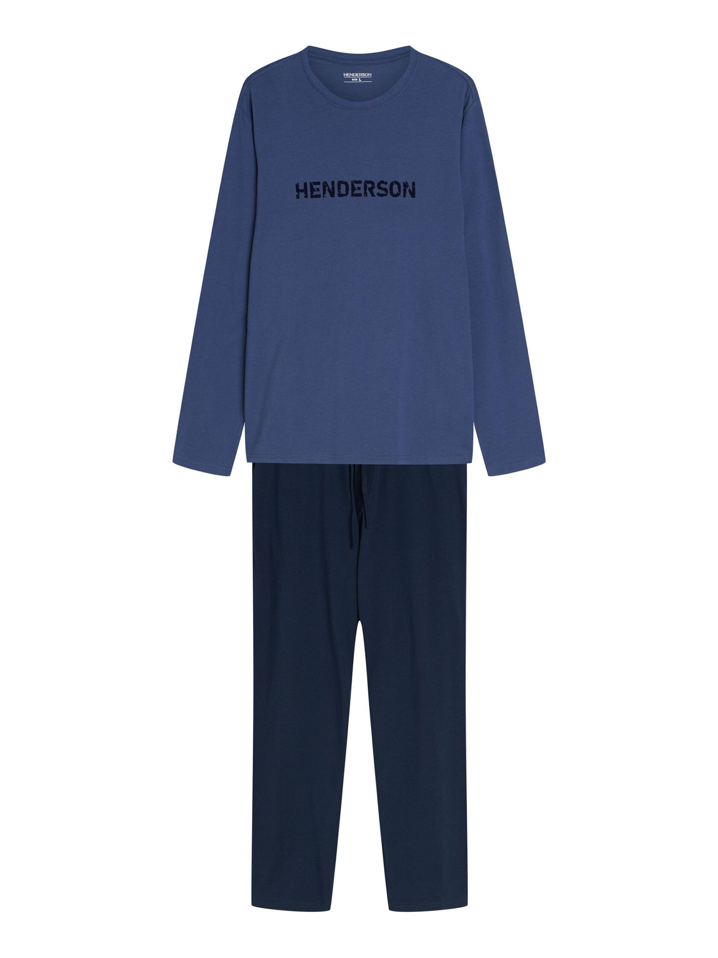 Henderson Pajamas long 'Flock' in Blue