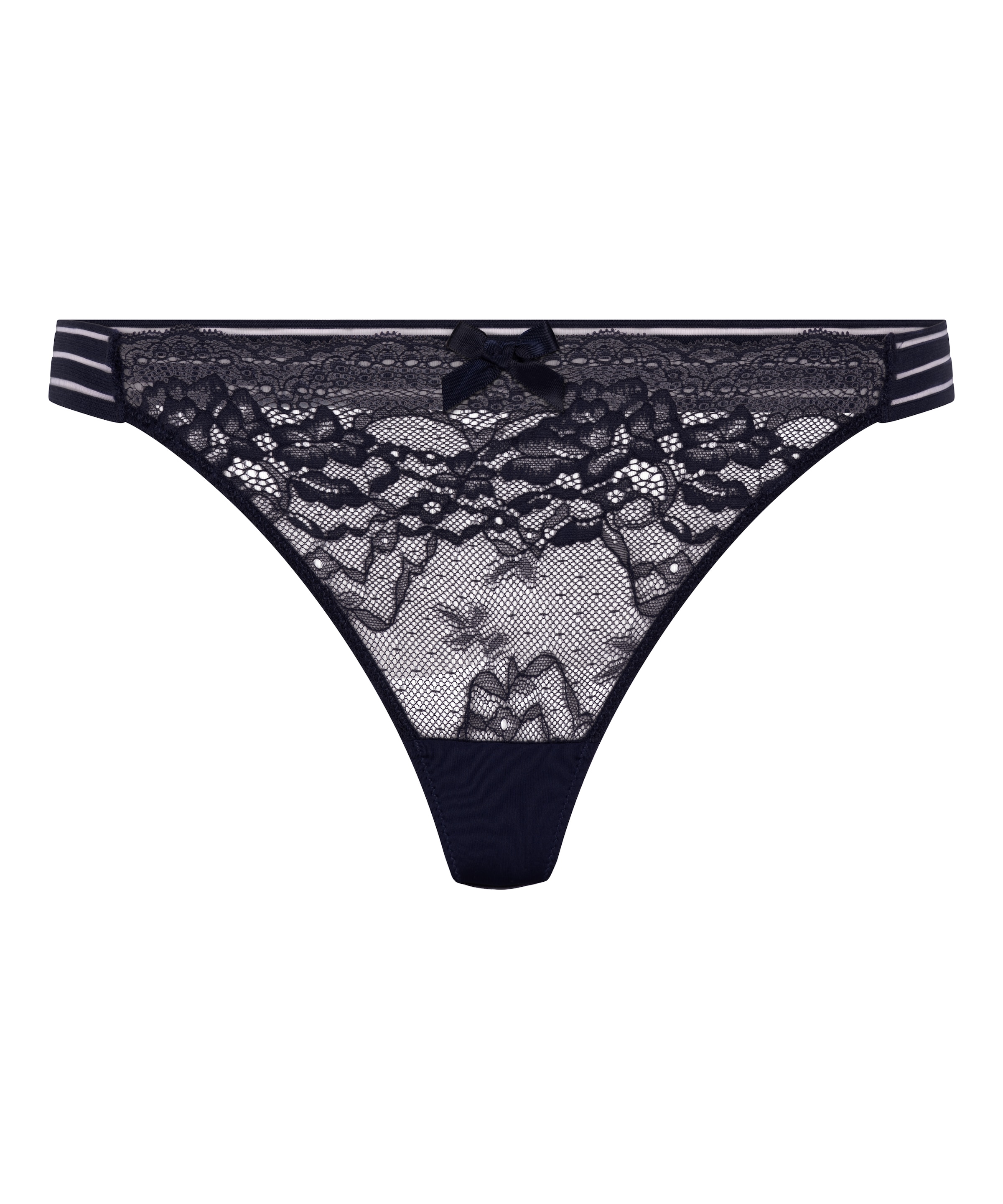 Hunkemöller String 'Sully' in Blauw: voorkant