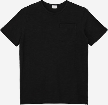 s.Oliver T-Shirt in Schwarz: predná strana