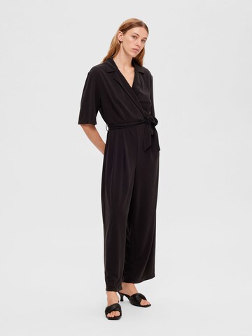 SELECTED FEMME Jumpsuit 'Cornelia' in Zwart