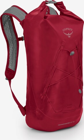 Osprey Sports Backpack 'TRANSPORTER ROLL TOP WP 18' in Red