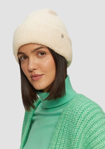 Bonnet s.Oliver en beige : devant