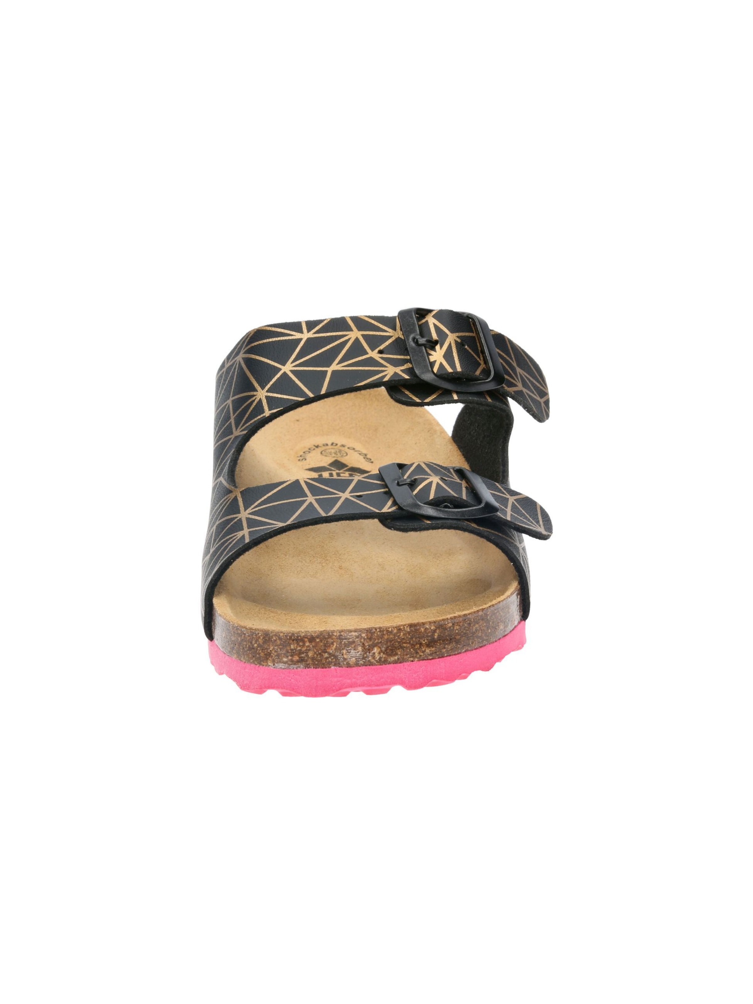 LICO Pantolette 'Bioline Platino' in Schwarz