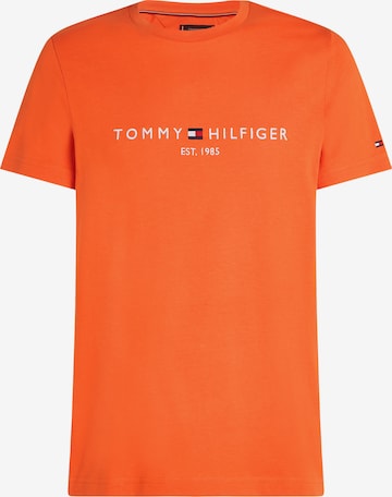 Coupe regular T-Shirt TOMMY HILFIGER en orange : devant