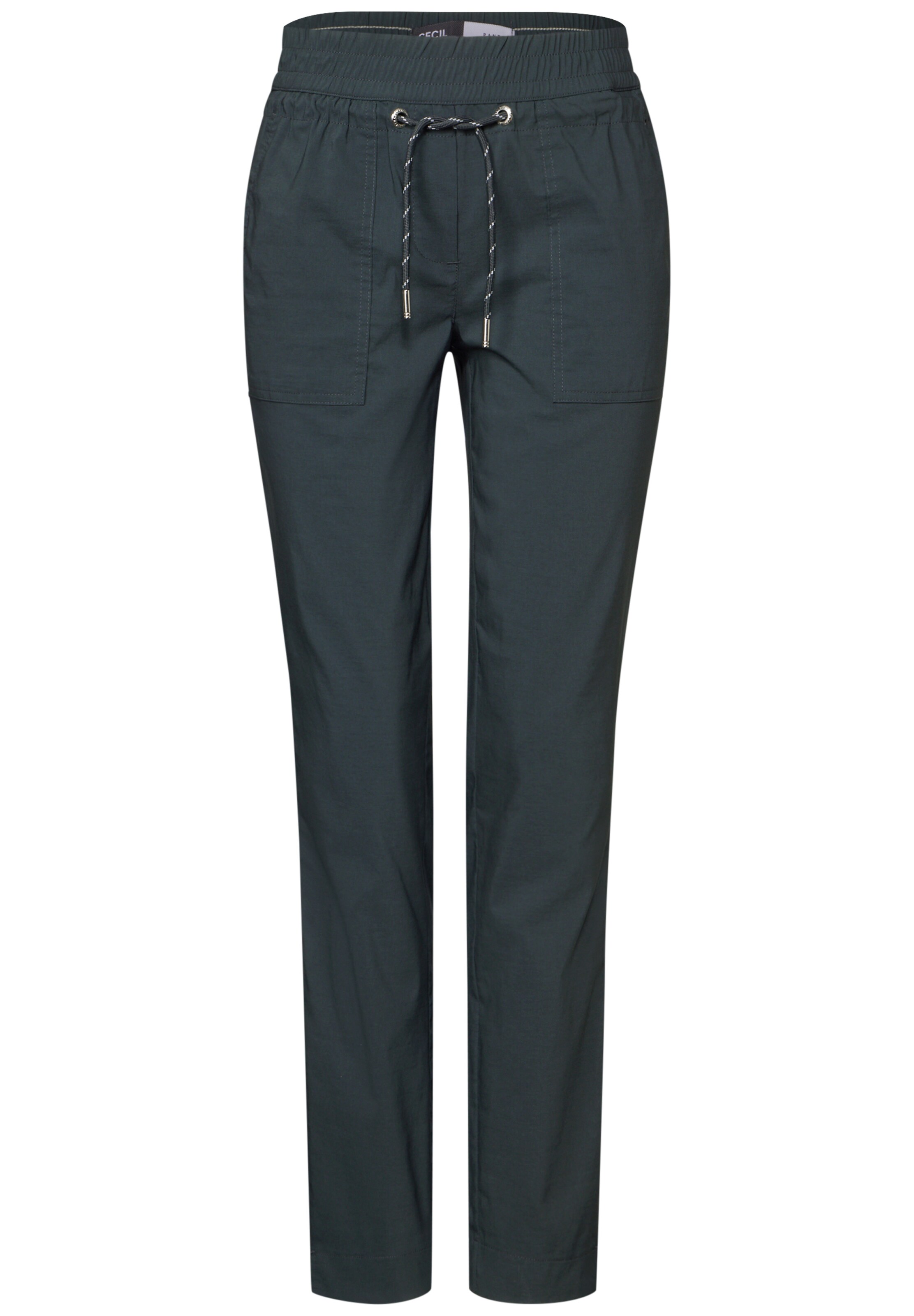 CECIL Pants in Green: front