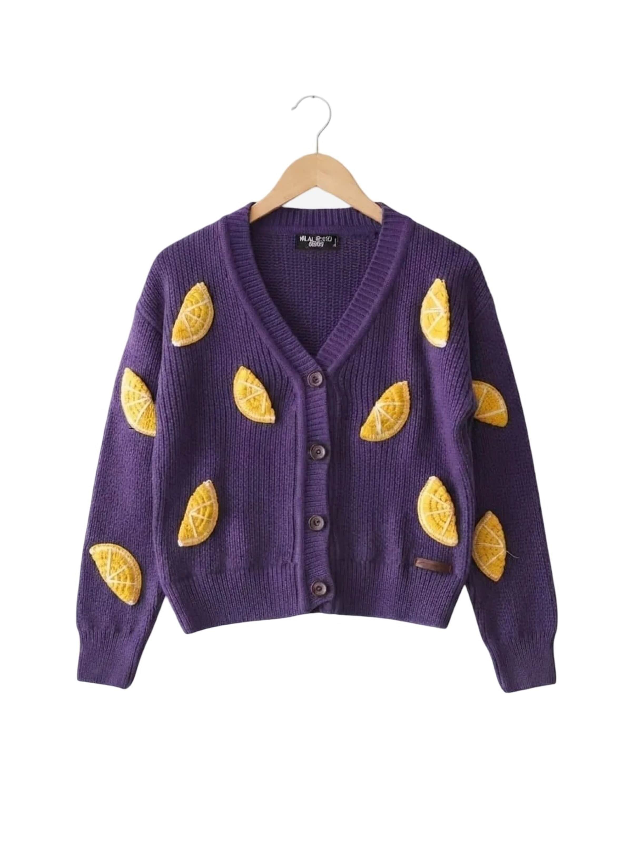 Hilal Akinci Kids Strickjacke‌ in Mischfarben: Vorderseite