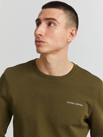 Casual Friday Sweatshirt 'CFSeverin' in Groen