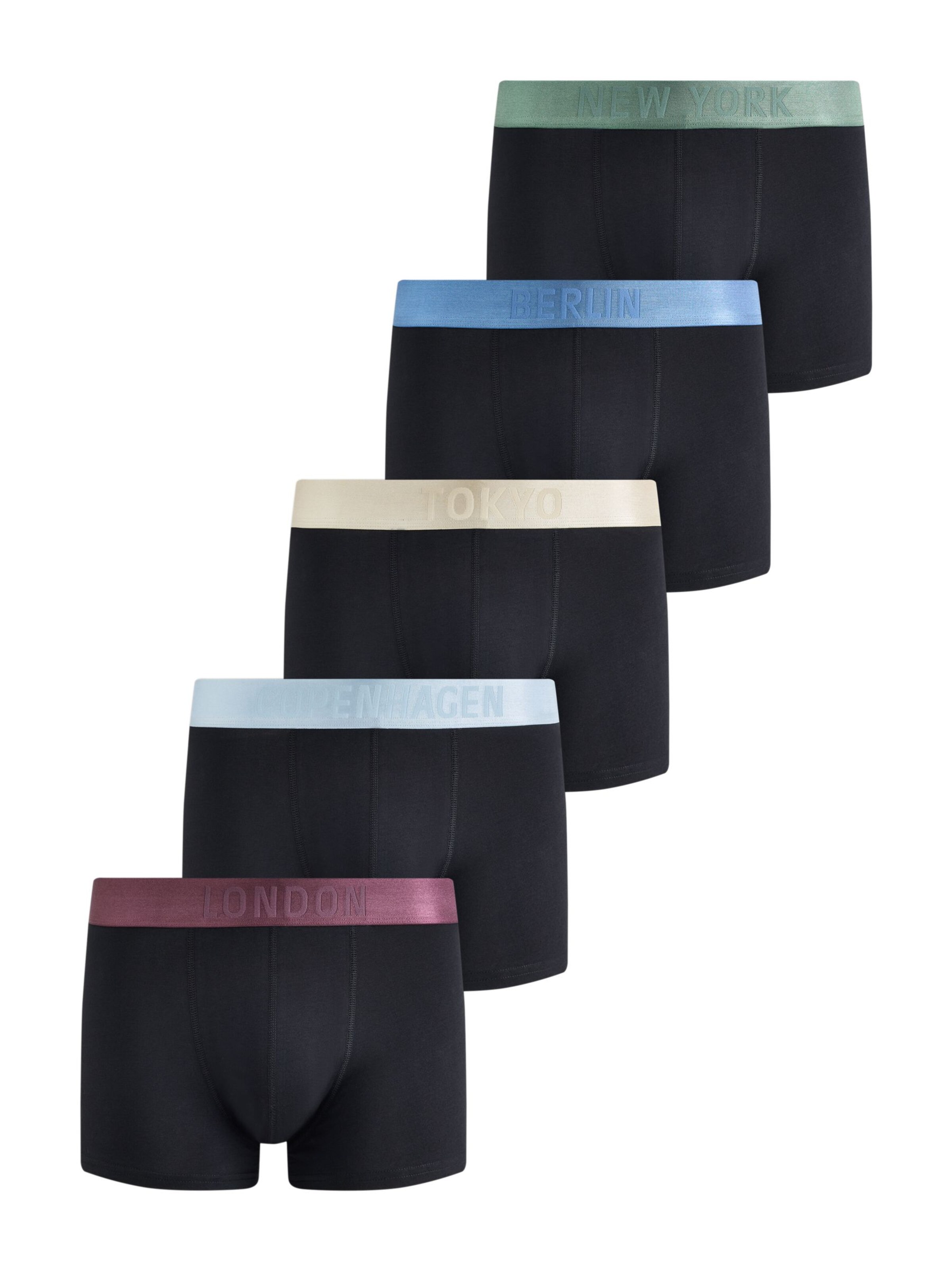 Boxer di Next in nero: frontale