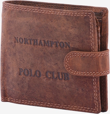 Northampton Polo Club Portemonnaie in Braun: Vorderseite
