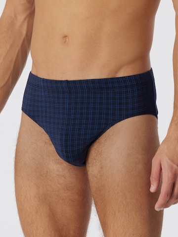 SCHIESSER Slip ' Mini ' in Blauw: voorkant