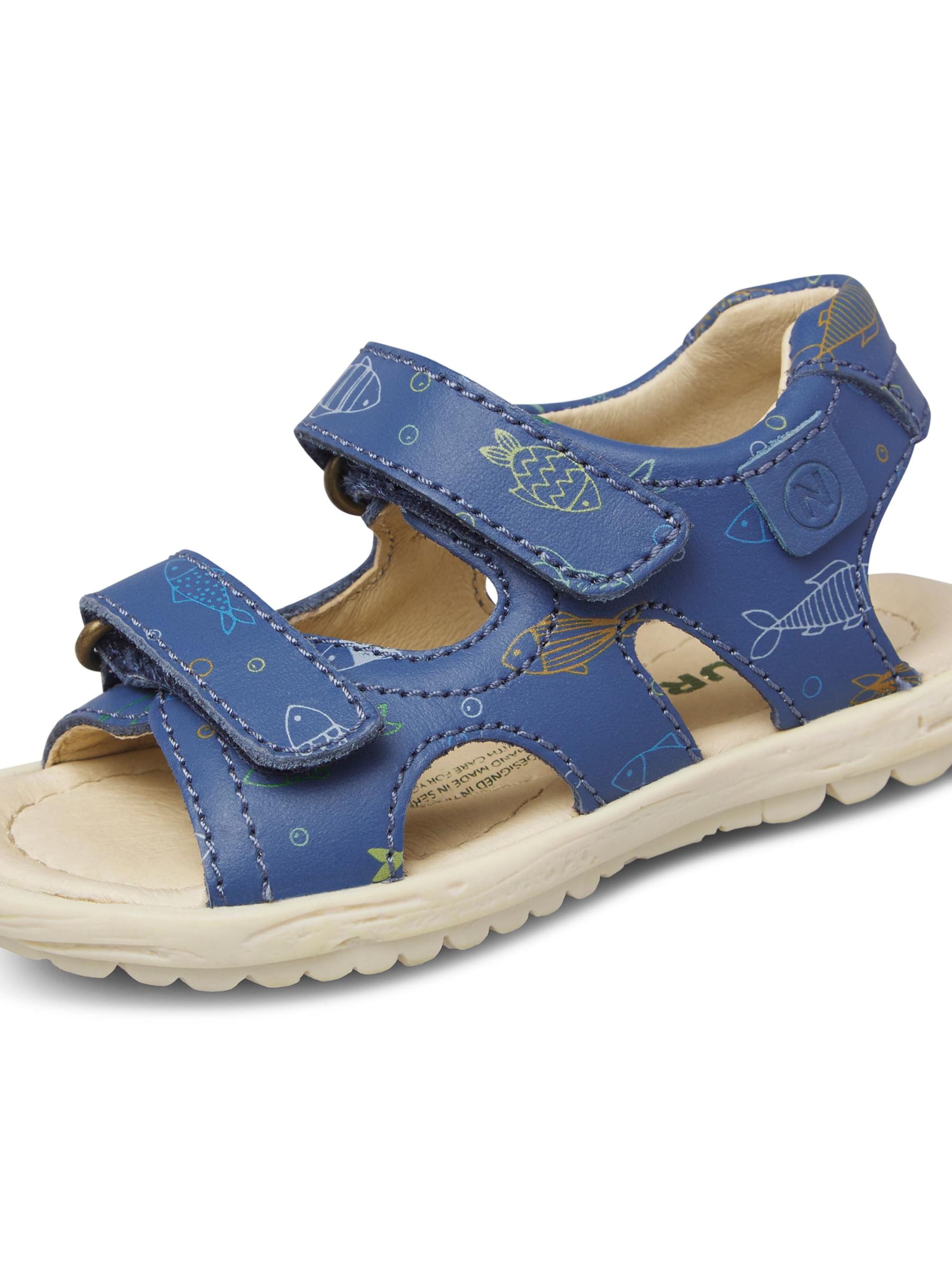 NATURINO Offene Schuhe 'SKY'‌‌‌‌‌‌ in Blau: Vorderseite