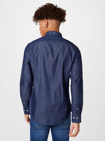 GANT Regular Fit Hemd in Blau