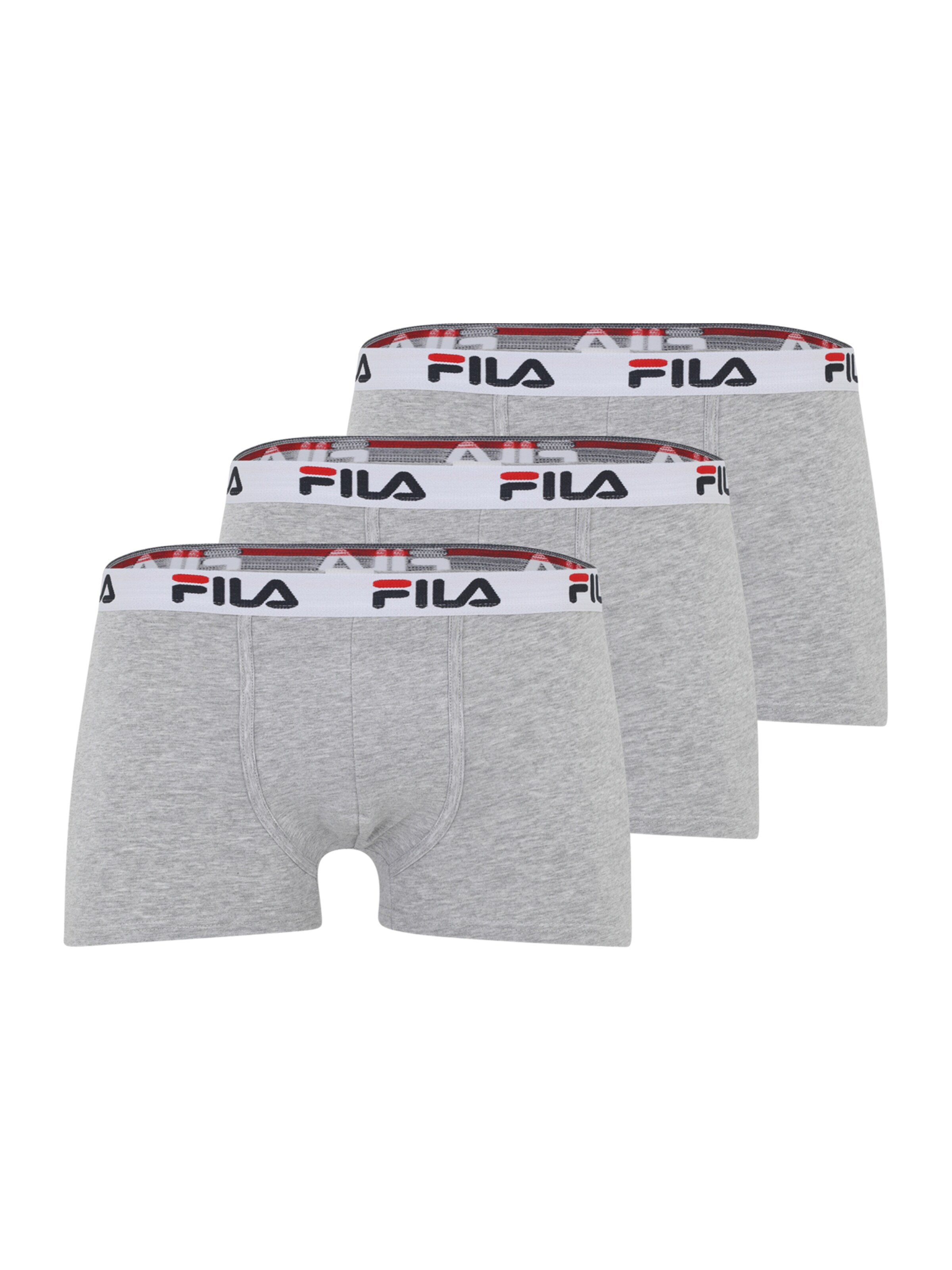 FILA - Calzoncillo boxer en gris: frente