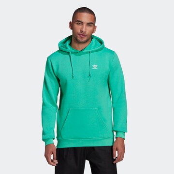ADIDAS ORIGINALS Regular fit Sweatshirt 'Trefoil Essentials' in Groen: voorkant