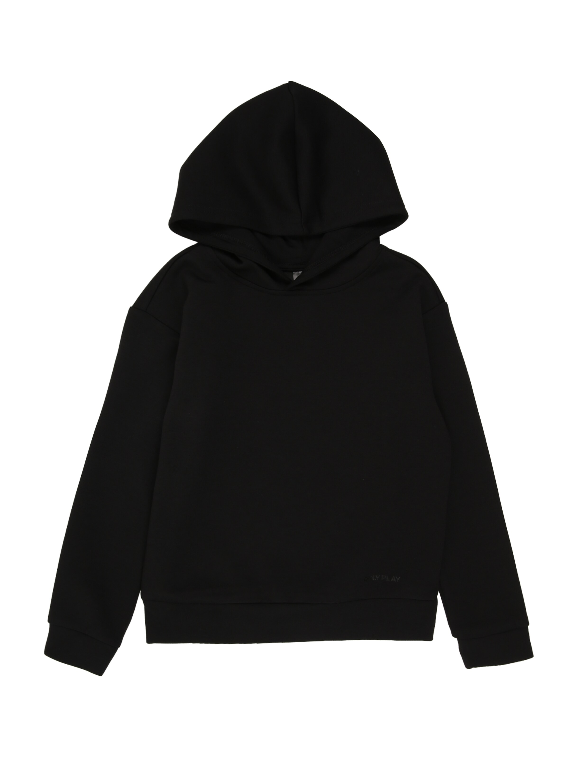 Only Play Girls Sportsweatshirt 'ONPLOUNGES' in Schwarz: Vorderseite