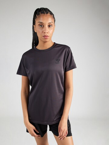 T-shirt fonctionnel 'ACTIVE' Hummel en noir : devant