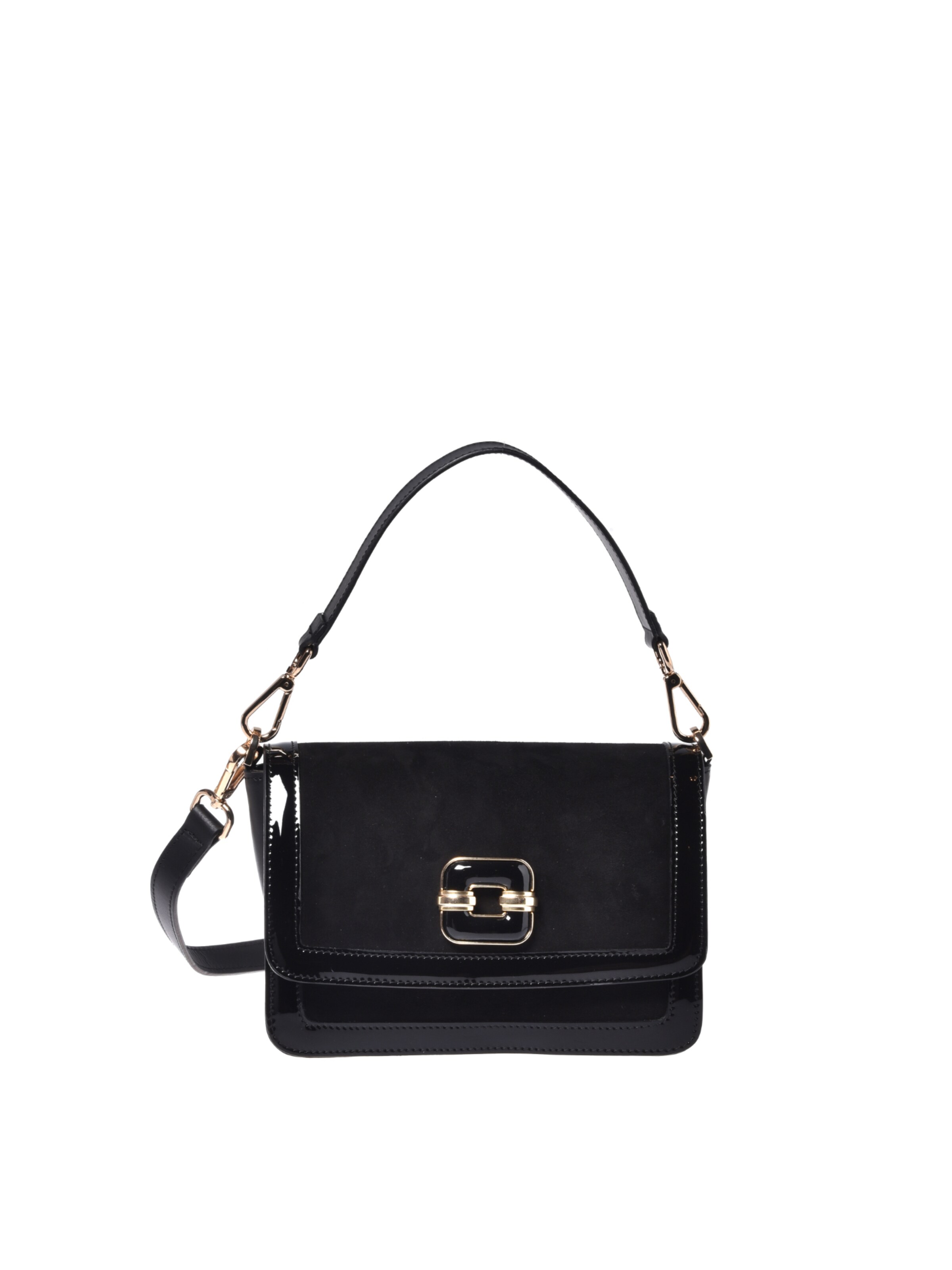 BALDININI Schoudertas in Zwart: voorkant