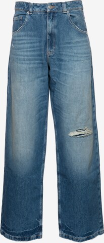 BOSS Loose fit Jeans in Blue: front