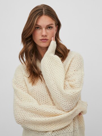 VILA Sweater 'Liana' in Beige
