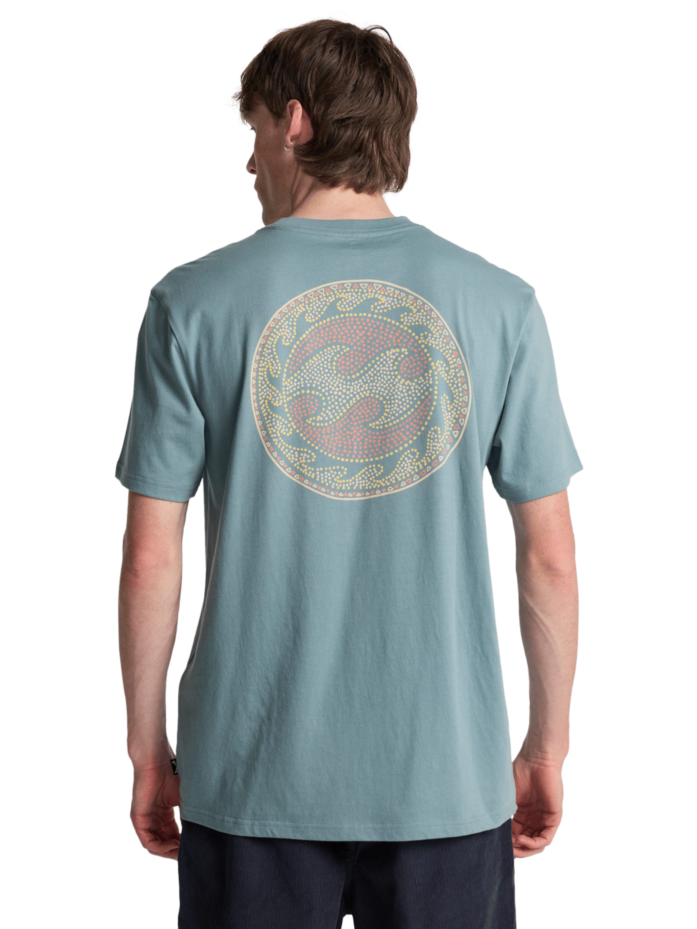 BILLABONG Shirt 'Crayon Wave' in Blue: front