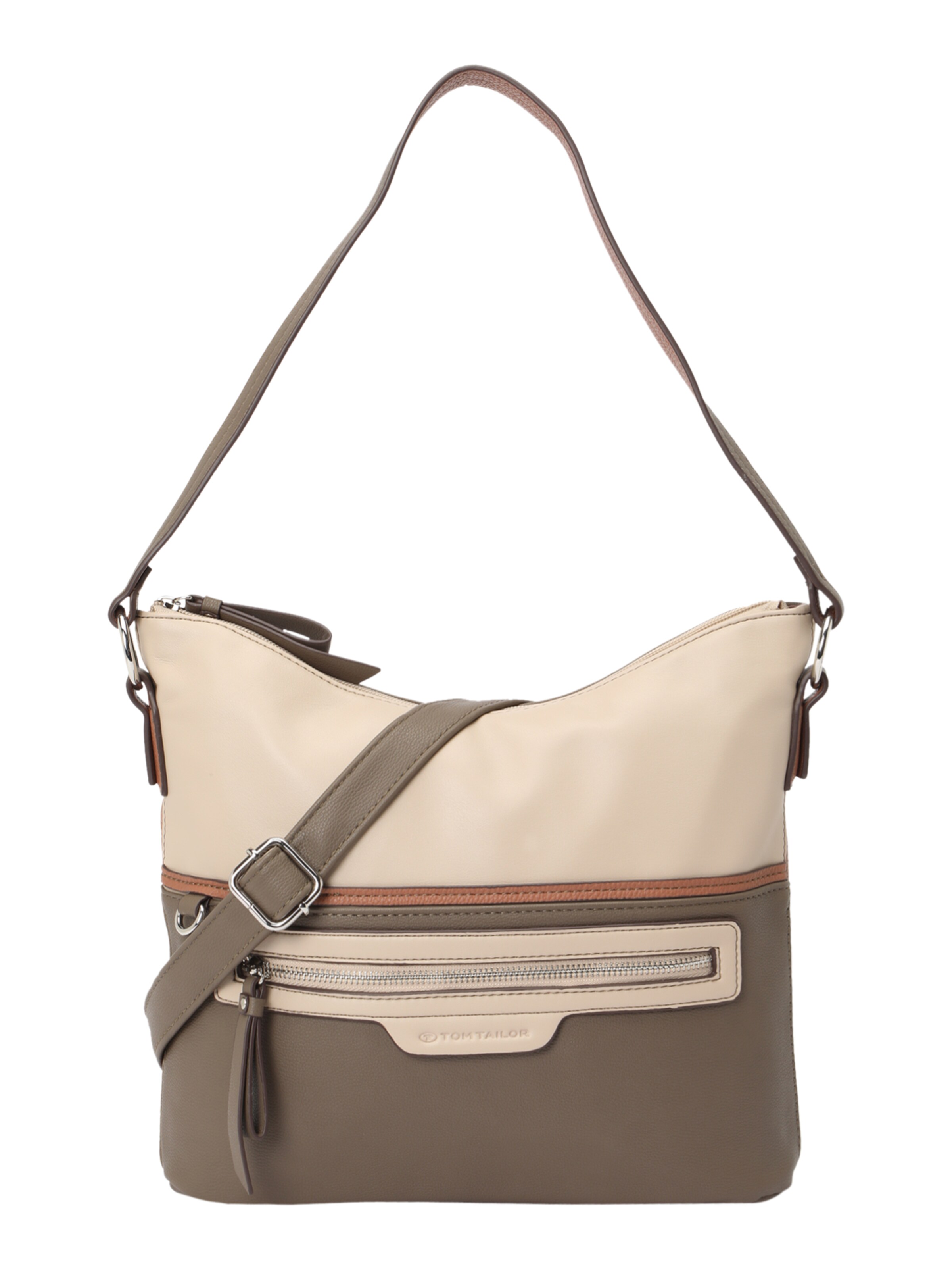 TOM TAILOR Tasche 'Jule' in Braun: Vorderseite