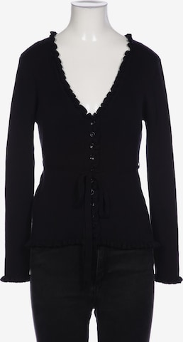 zero Sweater & Cardigan in M in Black: front