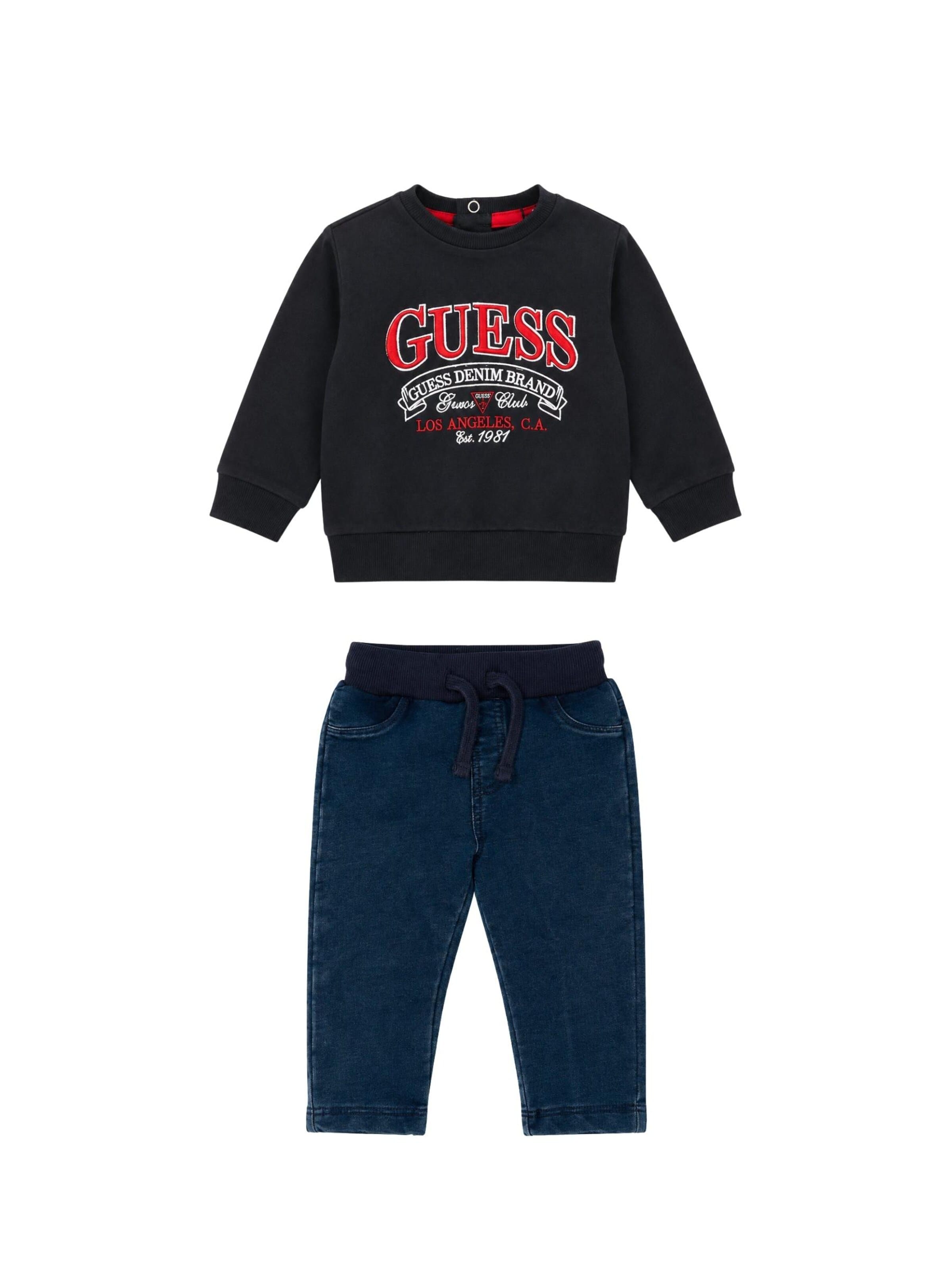 GUESS KIDS Set in Blue: front