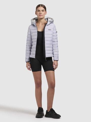 khujo Jacke 'VRONI' in Lila
