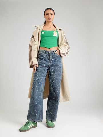 ADIDAS ORIGINALS Топ 'MEXICO' в зелено