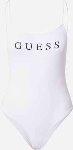 Shirtbody 'NEW CARRIE' GUESS en blanc : devant