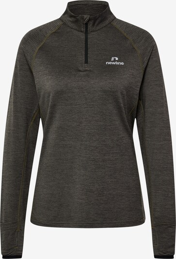 Newline Sportief sweatshirt 'PACE' in de kleur Grijs, Productweergave