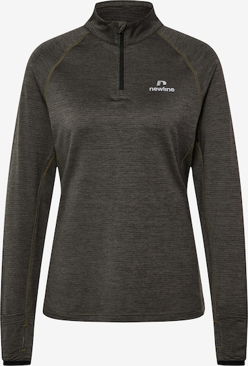 Newline Sportief sweatshirt 'PACE' in de kleur Grijs, Productweergave