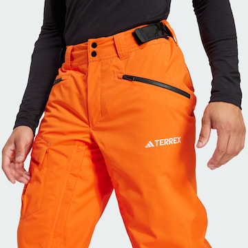 ADIDAS TERREX Regular Outdoor trousers 'Xperior 2L' in Orange