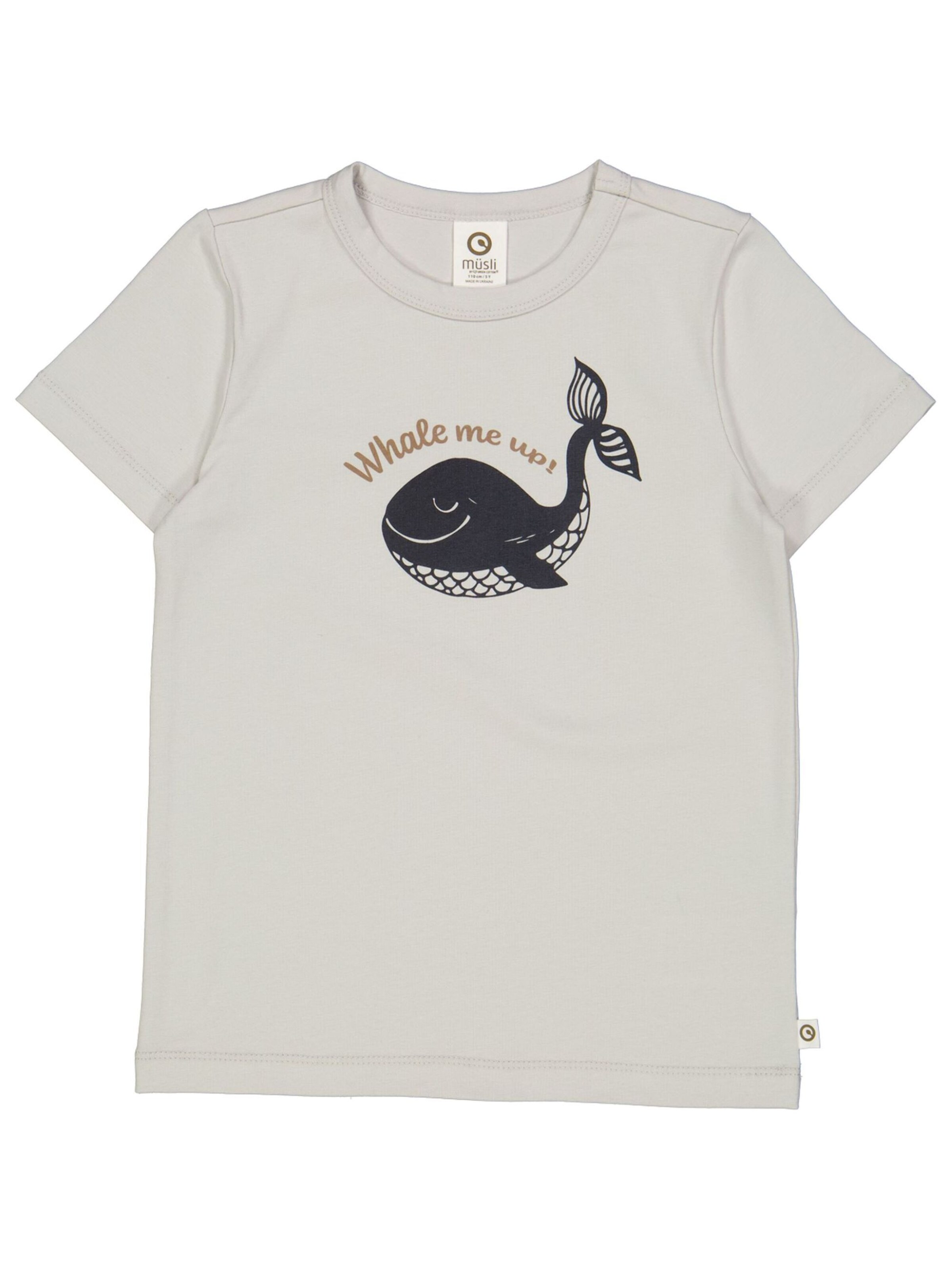 Müsli by GREEN COTTON - Camisola em cinzento: frente